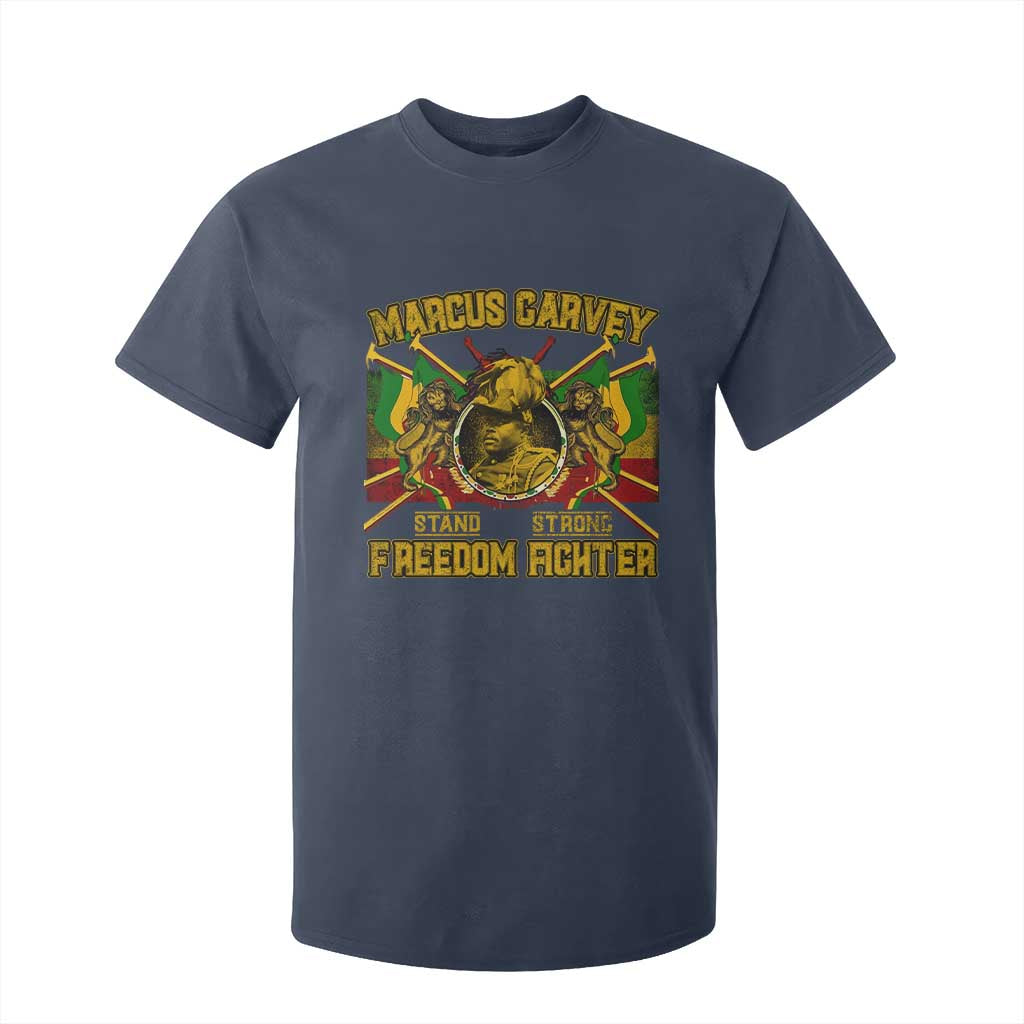 Marcus Garvey T Shirt For Kid Stand Strong Freedom Fighter Black History