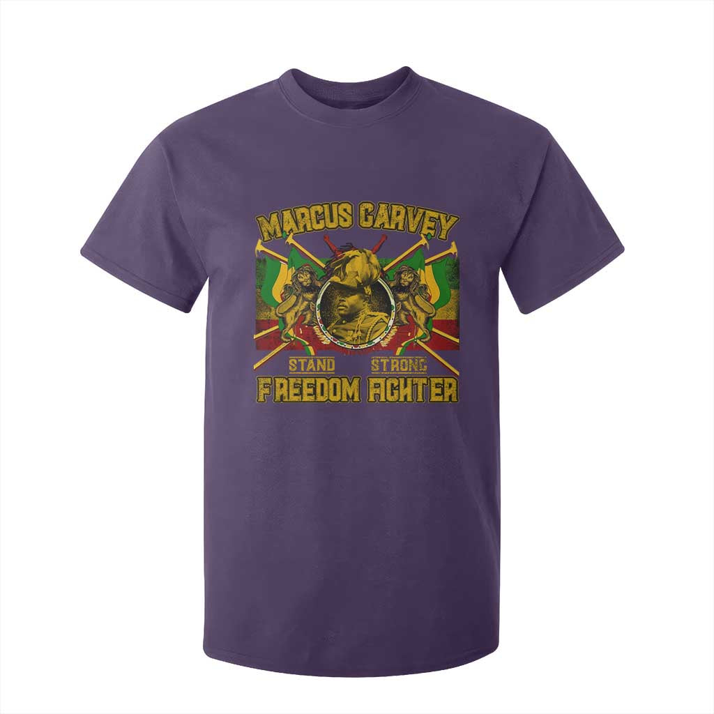 Marcus Garvey T Shirt For Kid Stand Strong Freedom Fighter Black History