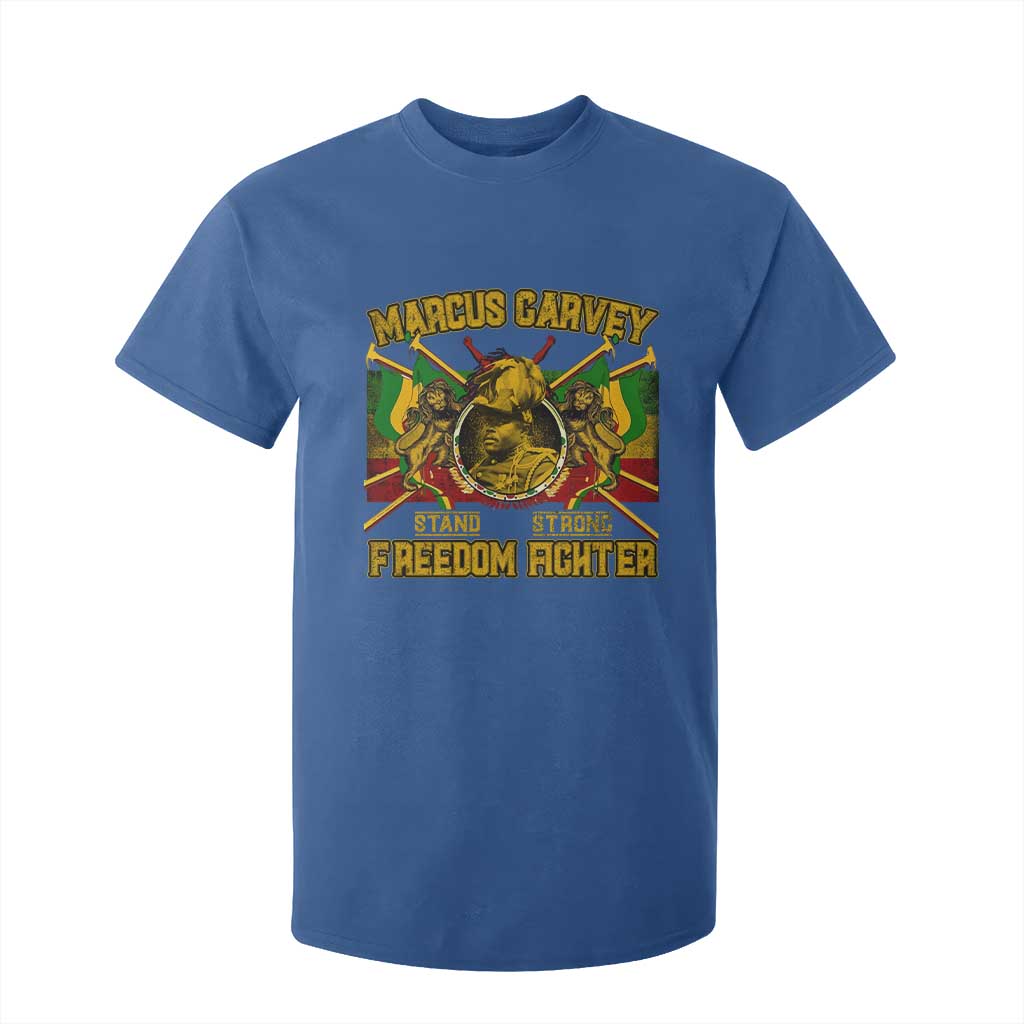 Marcus Garvey T Shirt For Kid Stand Strong Freedom Fighter Black History