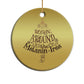 Xmas African American Christmas Ornament Rockin' Around The Melanin Xmas Tree