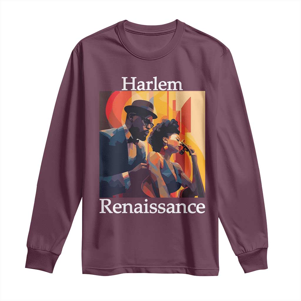 Harlem Renaissance Long Sleeve Shirt Jazz Music 1920s Black History