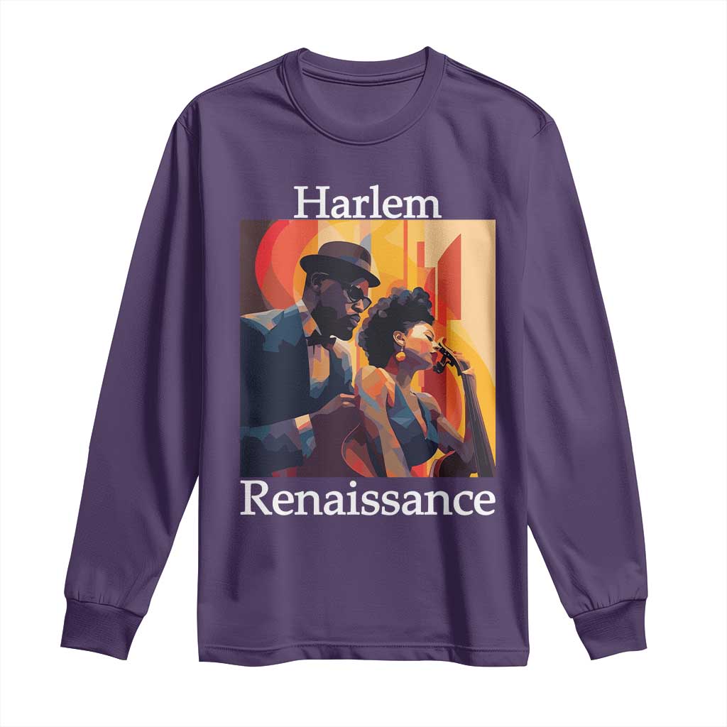 Harlem Renaissance Long Sleeve Shirt Jazz Music 1920s Black History