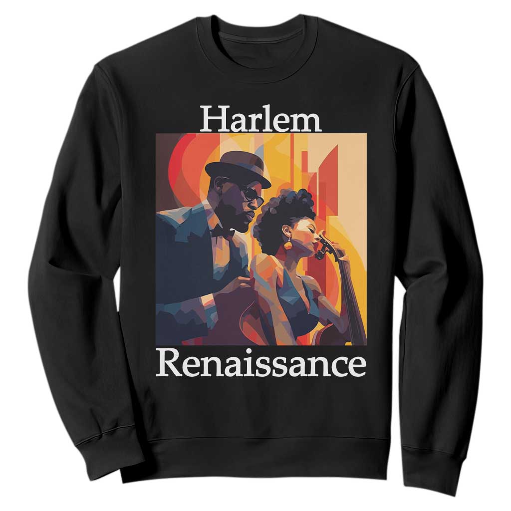 Harlem Renaissance Sweatshirt Jazz Music 1920s Black History