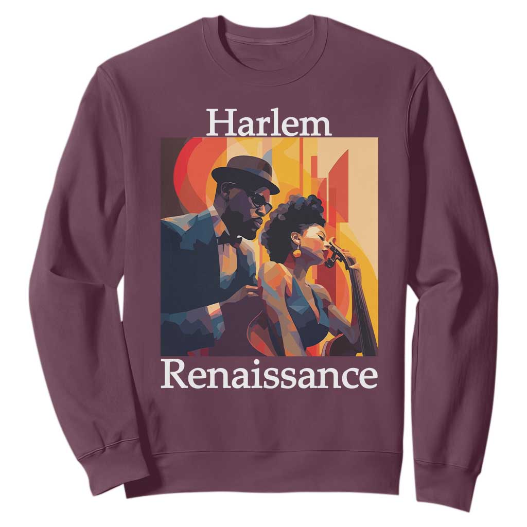 Harlem Renaissance Sweatshirt Jazz Music 1920s Black History