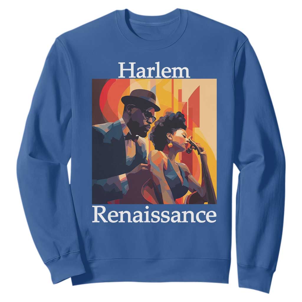 Harlem Renaissance Sweatshirt Jazz Music 1920s Black History