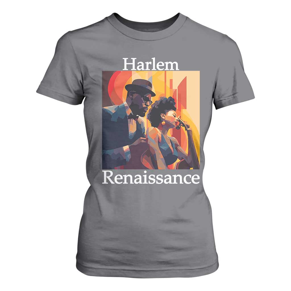 Harlem Renaissance T Shirt For Women Jazz Music 1920s Black History
