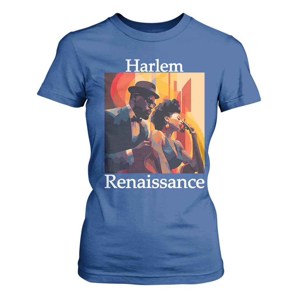Harlem Renaissance T Shirt For Women Jazz Music 1920s Black History