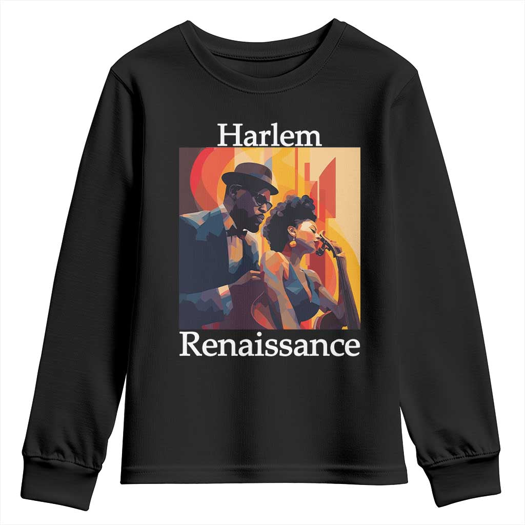 Harlem Renaissance Youth Sweatshirt Jazz Music 1920s Black History