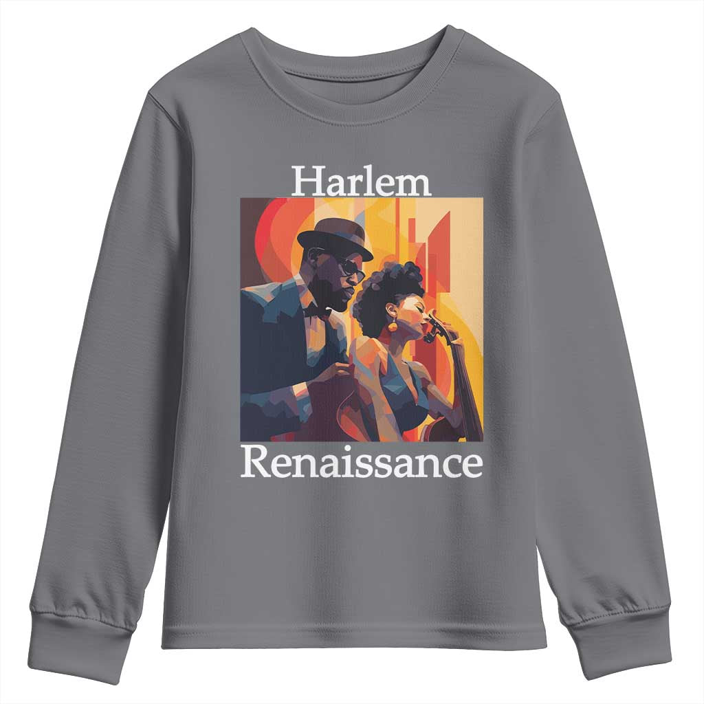 Harlem Renaissance Youth Sweatshirt Jazz Music 1920s Black History
