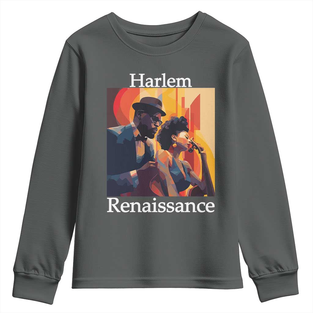Harlem Renaissance Youth Sweatshirt Jazz Music 1920s Black History