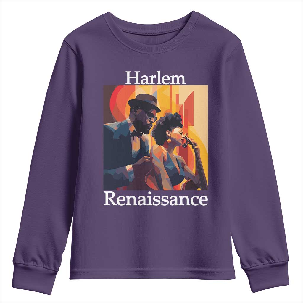 Harlem Renaissance Youth Sweatshirt Jazz Music 1920s Black History