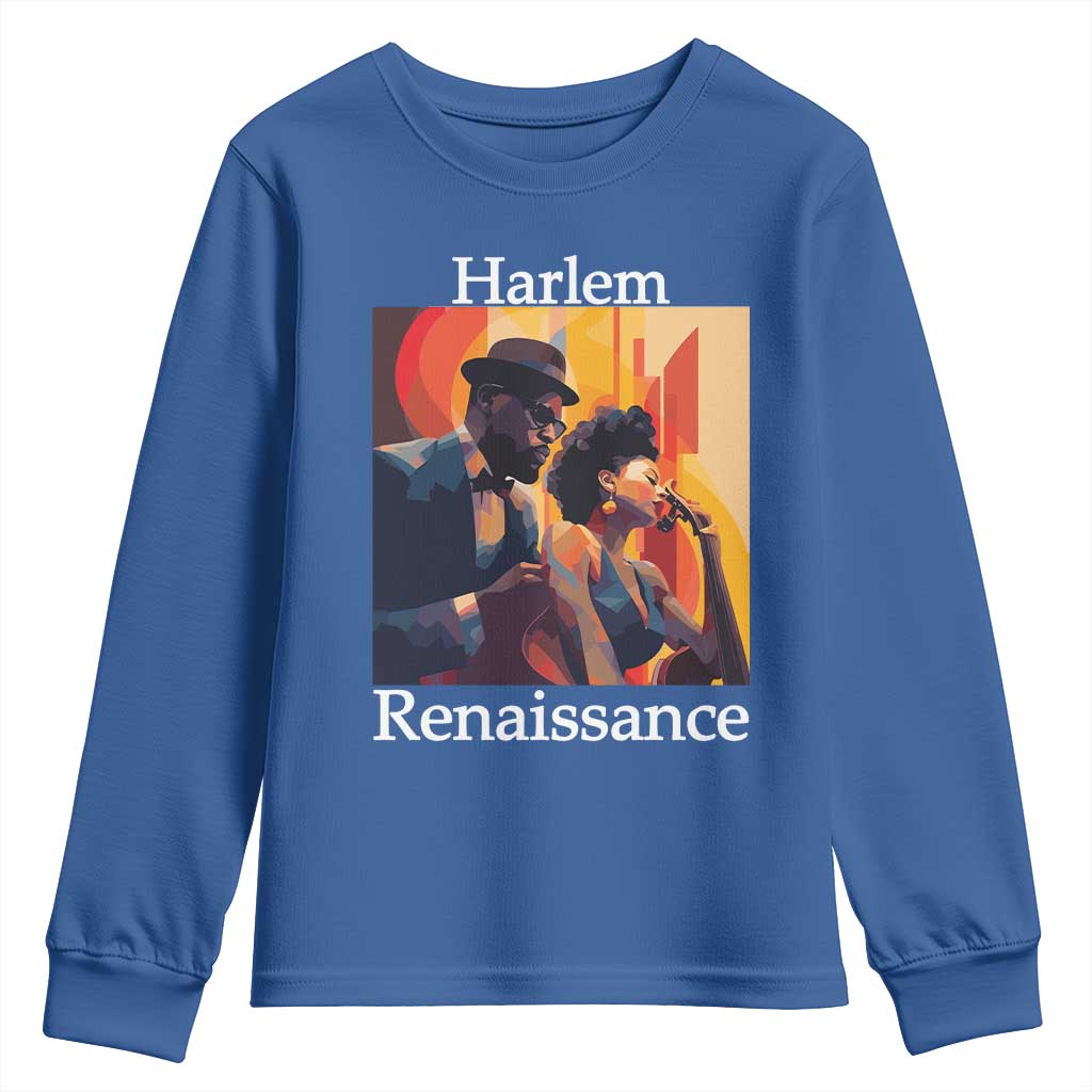 Harlem Renaissance Youth Sweatshirt Jazz Music 1920s Black History