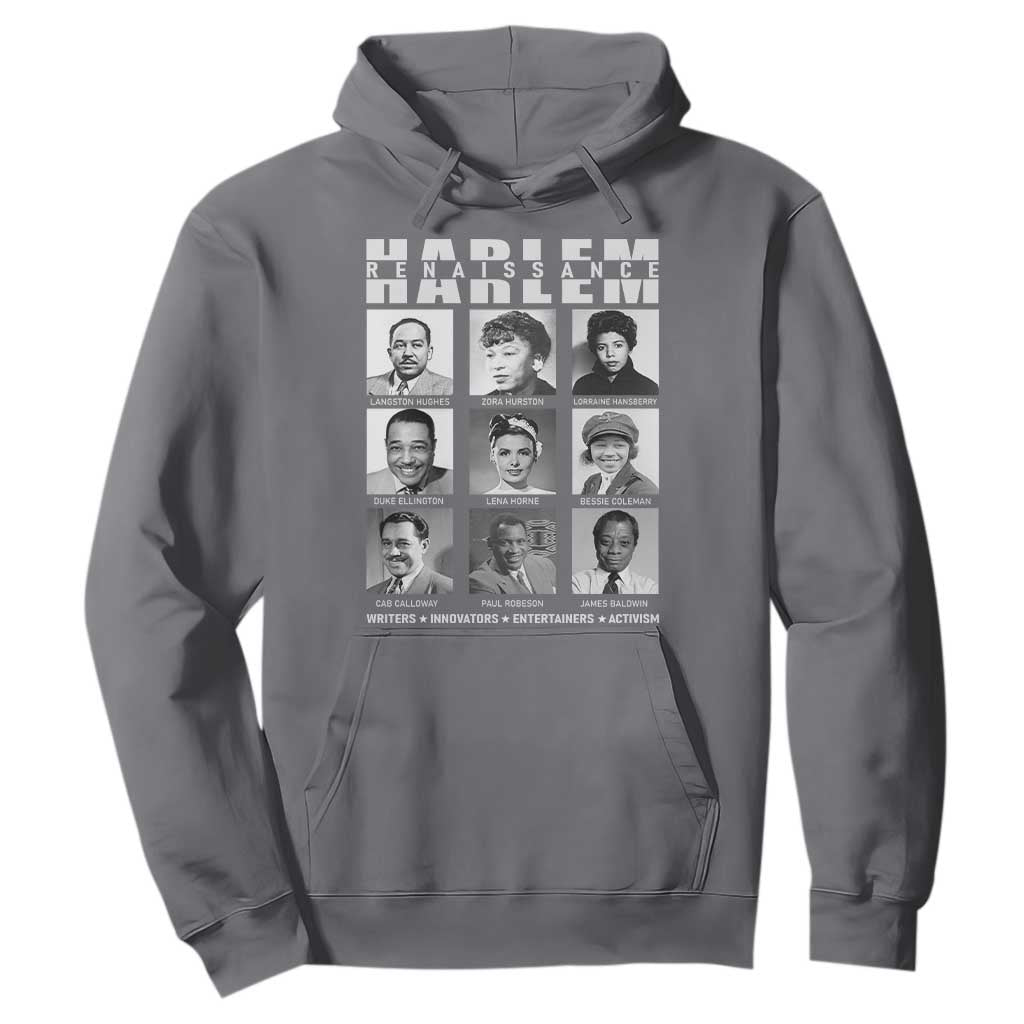 Harlem Renaissance Hoodie Black Writers Innovators Entertainers Activism Black History Month
