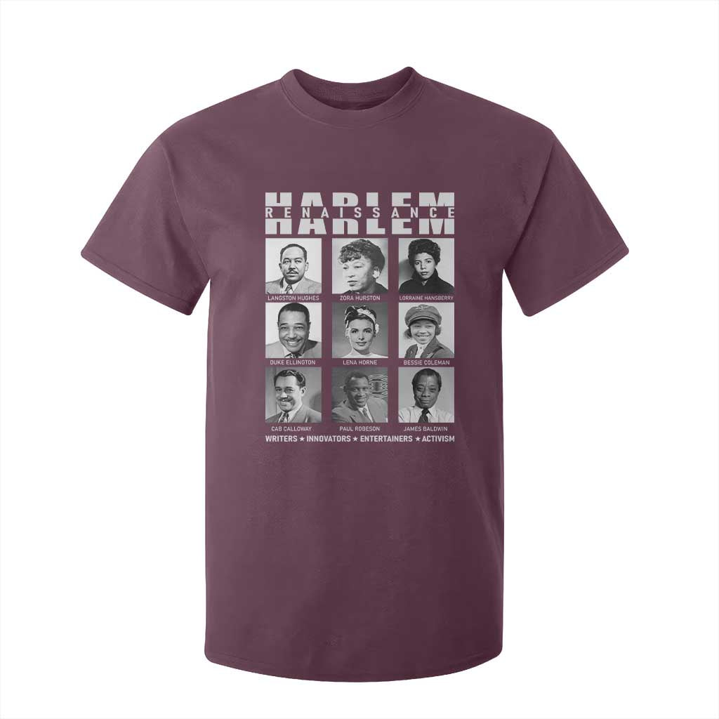 Harlem Renaissance T Shirt For Kid Black Writers Innovators Entertainers Activism Black History Month