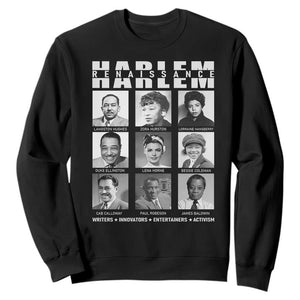 Harlem Renaissance Sweatshirt Black Writers Innovators Entertainers Activism Black History Month