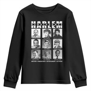 Harlem Renaissance Youth Sweatshirt Black Writers Innovators Entertainers Activism Black History Month