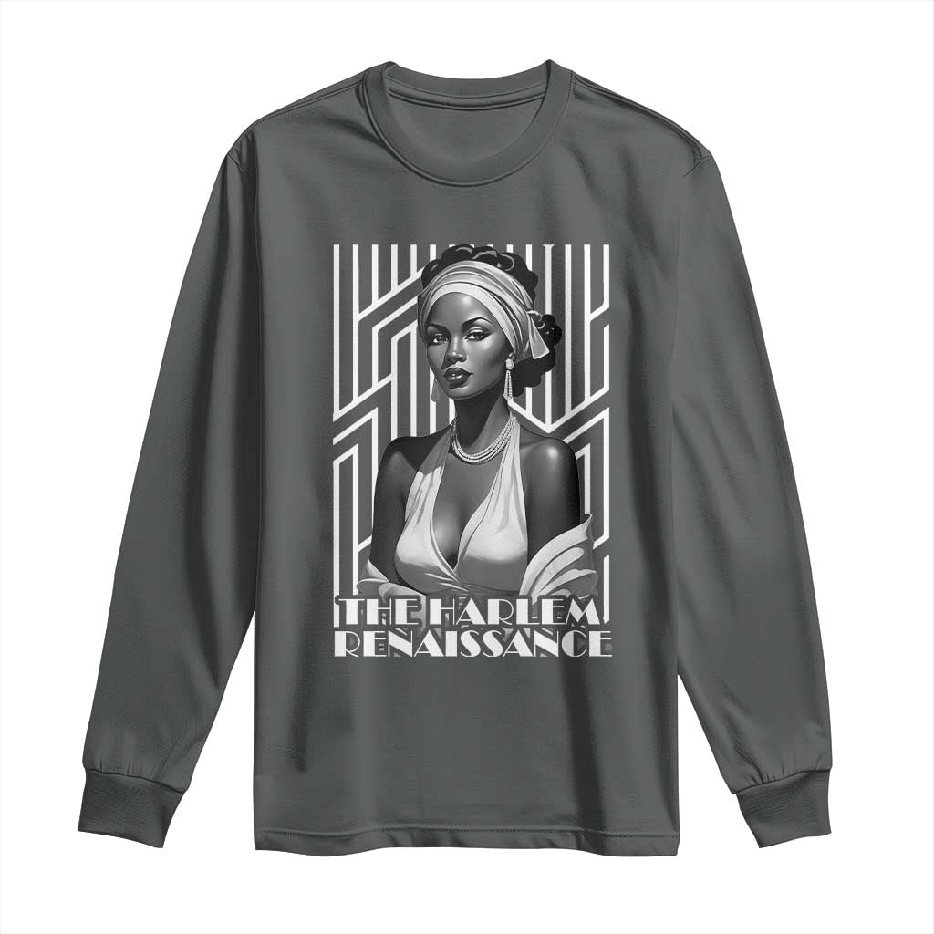 The Harlem Renaissance Long Sleeve Shirt Black Woman Black History Month 1920s