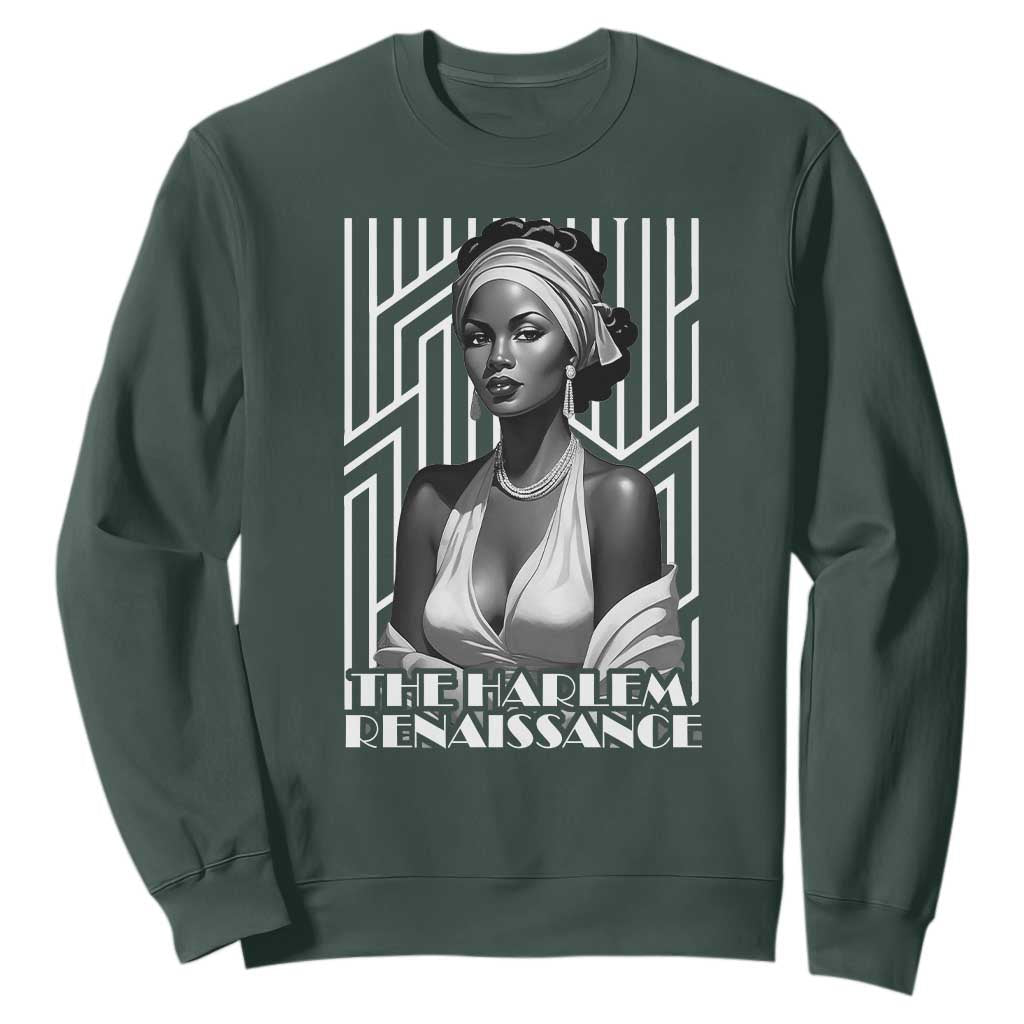 The Harlem Renaissance Sweatshirt Black Woman Black History Month 1920s