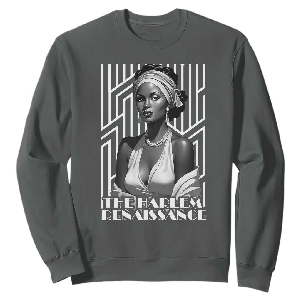 The Harlem Renaissance Sweatshirt Black Woman Black History Month 1920s