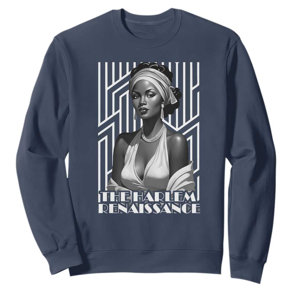 The Harlem Renaissance Sweatshirt Black Woman Black History Month 1920s