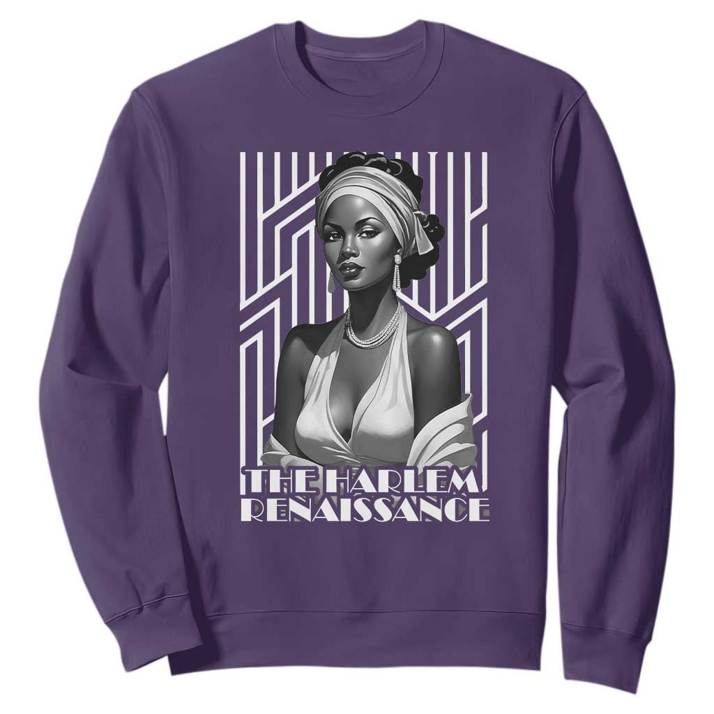The Harlem Renaissance Sweatshirt Black Woman Black History Month 1920s