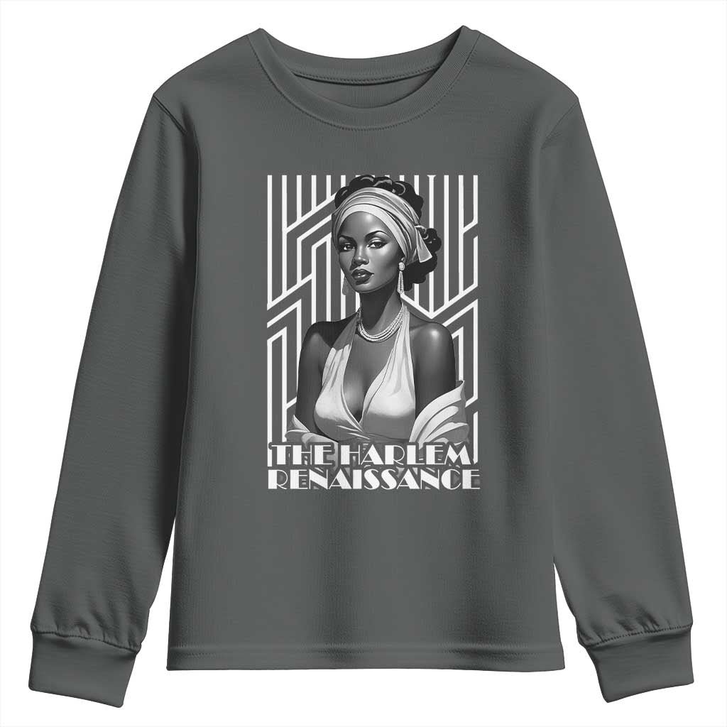 The Harlem Renaissance Youth Sweatshirt Black Woman Black History Month 1920s