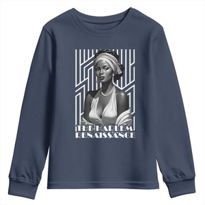 The Harlem Renaissance Youth Sweatshirt Black Woman Black History Month 1920s