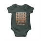 Black Love Joy Excellence Pride History Baby Onesie Proud African American Melanin Brush Stroke Black History