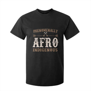 Proud Native American Phenomenally Afro Indigenous T Shirt For Kid - African Pride