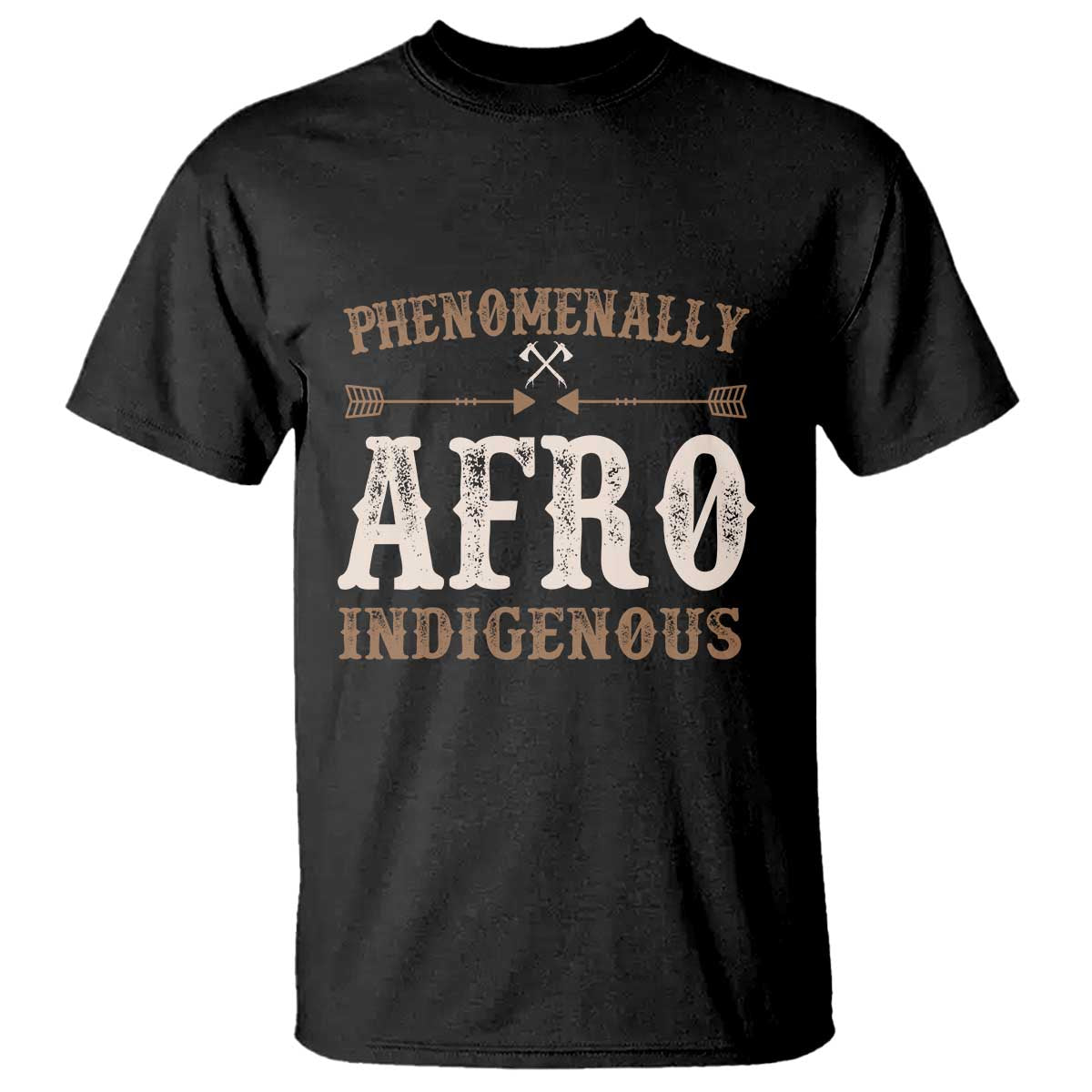 Proud Native American Phenomenally Afro Indigenous T Shirt - African Pride