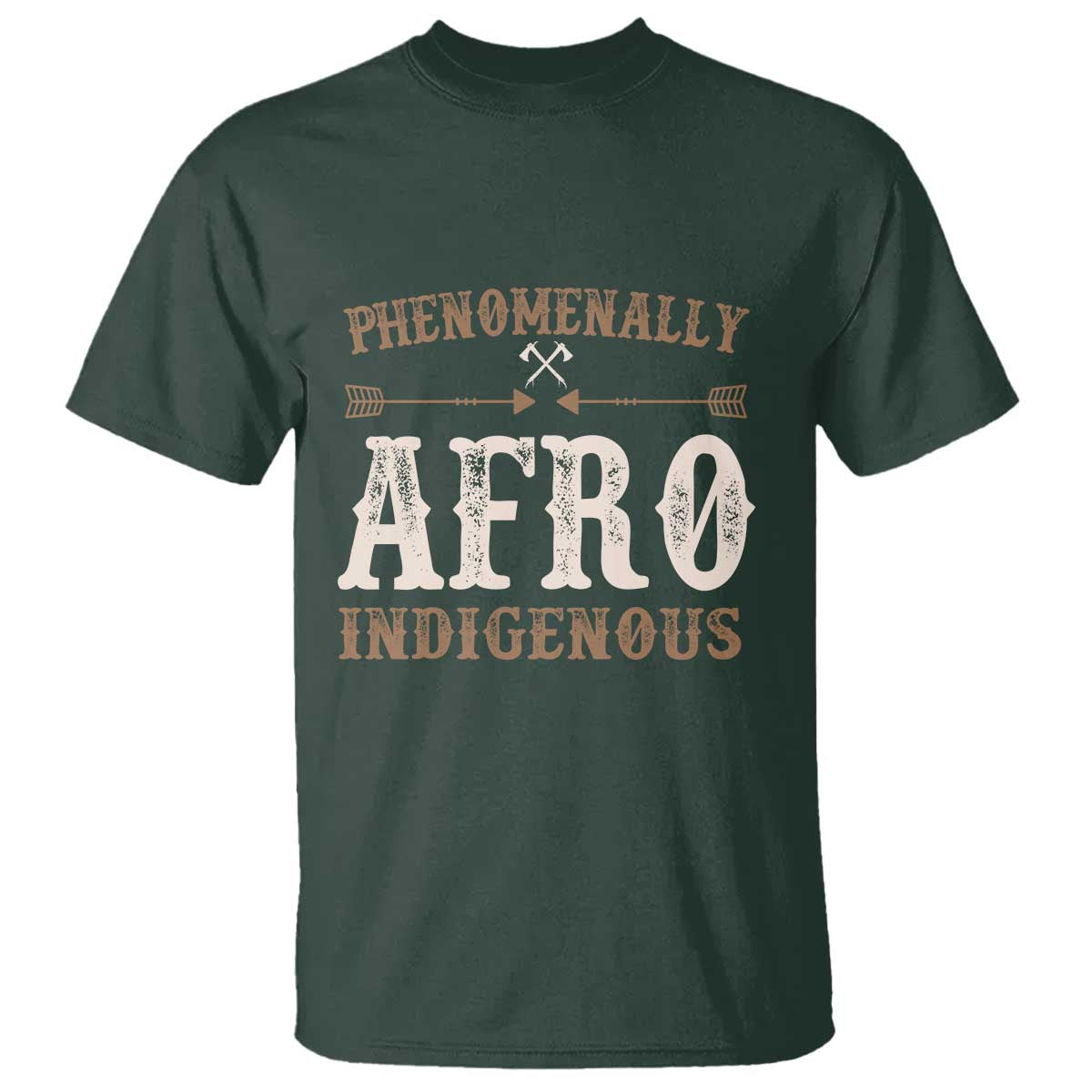 Proud Native American Phenomenally Afro Indigenous T Shirt - African Pride