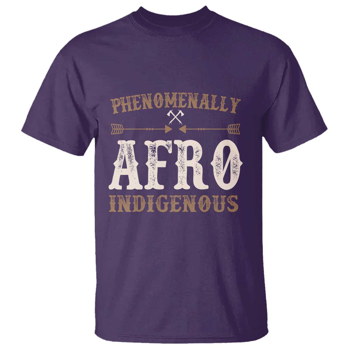 Proud Native American Phenomenally Afro Indigenous T Shirt - African Pride