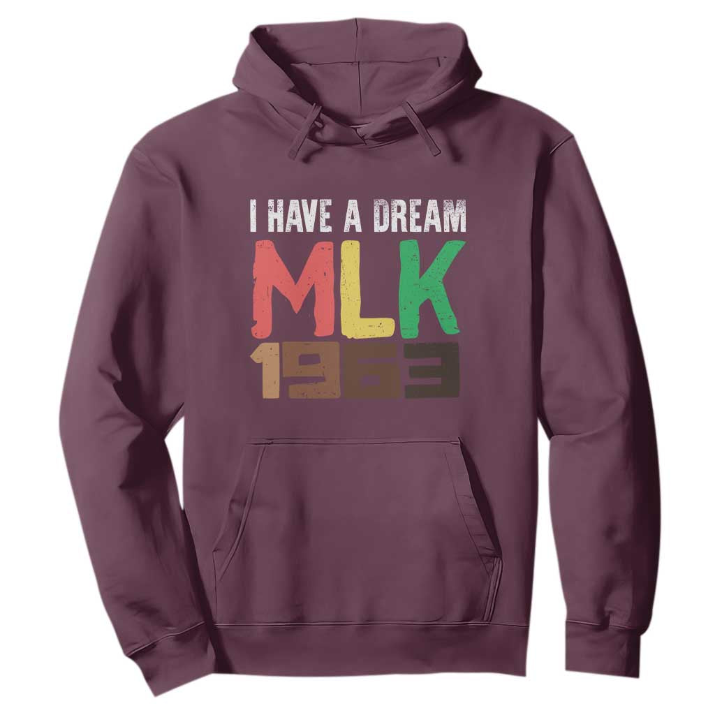 I Have A Dream Martin Luther King Hoodie MLK Day 1963 Speech Black History Month