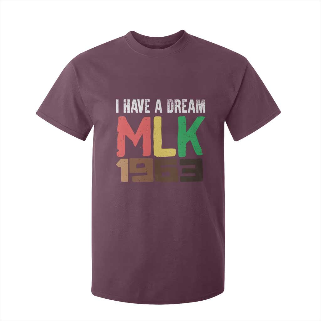 I Have A Dream Martin Luther King T Shirt For Kid MLK Day 1963 Speech Black History Month