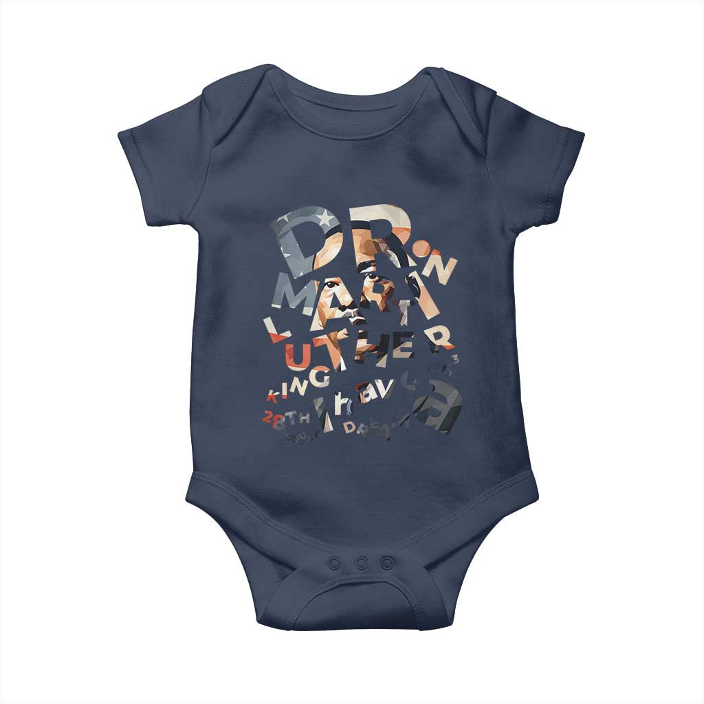 I Have A Dream Martin Luther King Jr Baby Onesie MLK Day 1963 Black History Leader