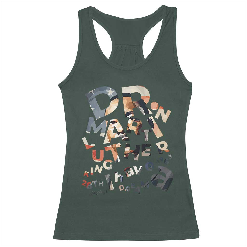 I Have A Dream Martin Luther King Jr Racerback Tank Top MLK Day 1963 Black History Leader