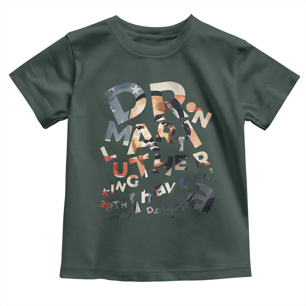 I Have A Dream Martin Luther King Jr Toddler T Shirt MLK Day 1963 Black History Leader
