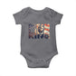 Dream Like King Martin Luther King Jr Baby Onesie MLK Day Vintage American Flag