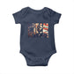 Dream Like King Martin Luther King Jr Baby Onesie MLK Day Vintage American Flag
