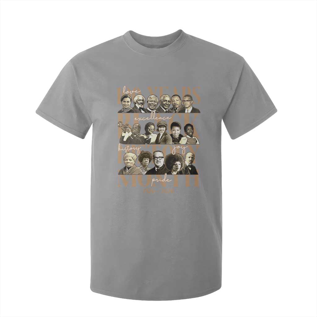 100 Years Of Black History Month T Shirt For Kid African American Historical Figures