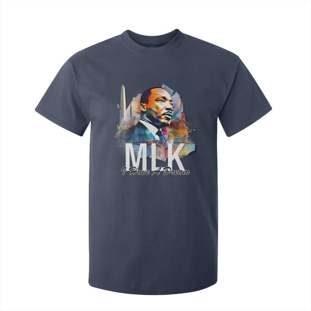 MLK Quote I Have A Dream T Shirt For Kid Martin Luther King Portrait Black History Month