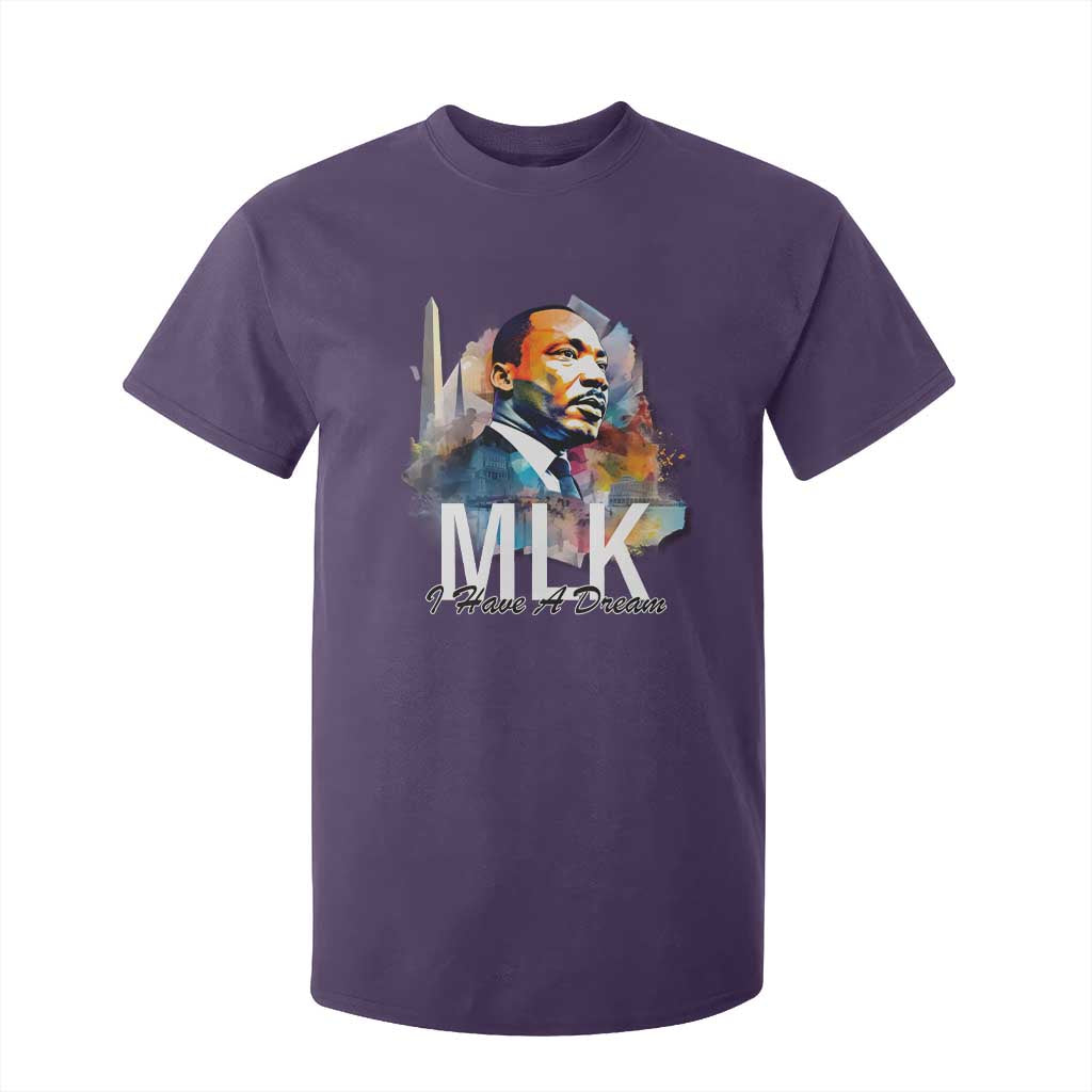 MLK Quote I Have A Dream T Shirt For Kid Martin Luther King Portrait Black History Month