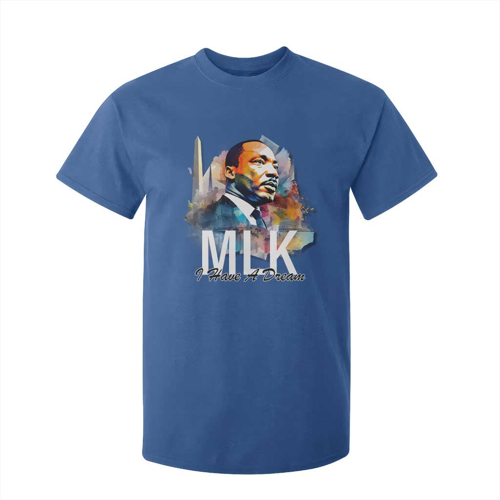 MLK Quote I Have A Dream T Shirt For Kid Martin Luther King Portrait Black History Month