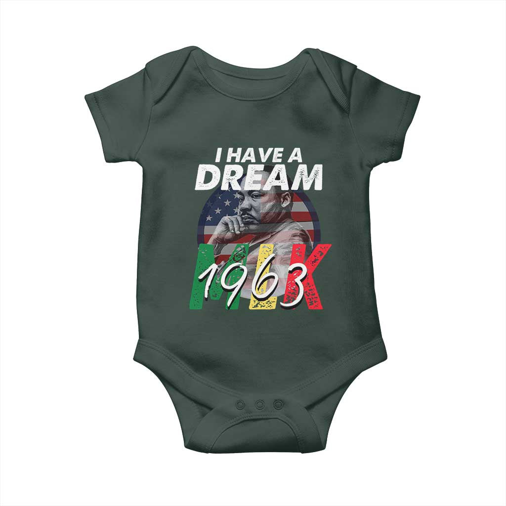 I Have A Dream Martin Luther King Jr MLK 1963 Baby Onesie Black History Month