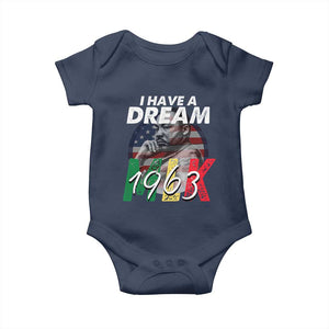 I Have A Dream Martin Luther King Jr MLK 1963 Baby Onesie Black History Month