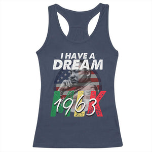 I Have A Dream Martin Luther King Jr MLK 1963 Racerback Tank Top Black History Month
