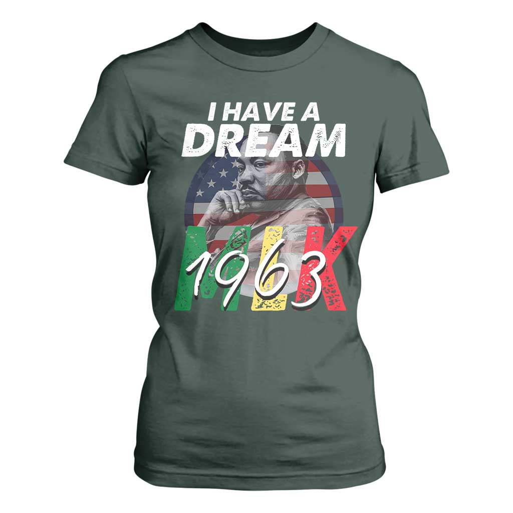 I Have A Dream Martin Luther King Jr MLK 1963 T Shirt For Women Black History Month
