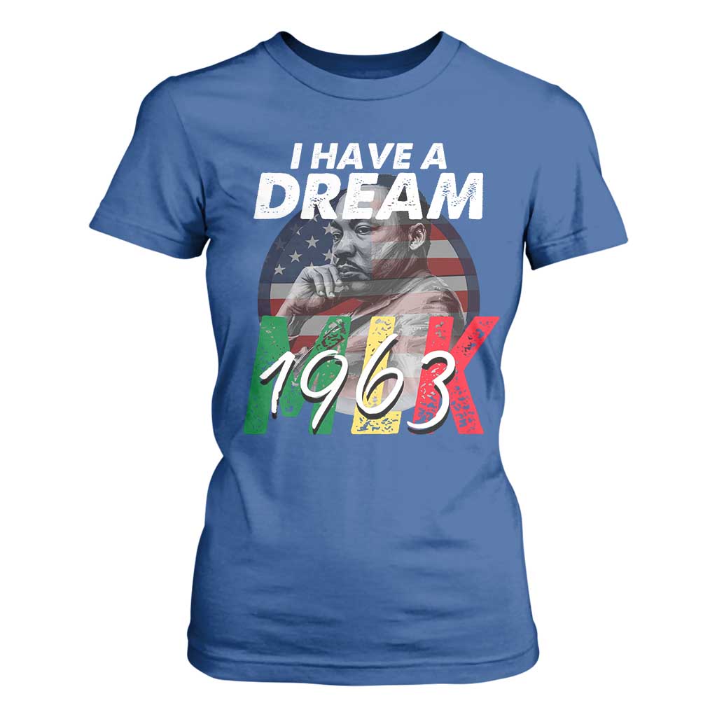 I Have A Dream Martin Luther King Jr MLK 1963 T Shirt For Women Black History Month