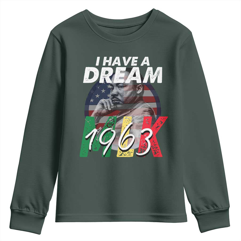 I Have A Dream Martin Luther King Jr MLK 1963 Youth Sweatshirt Black History Month