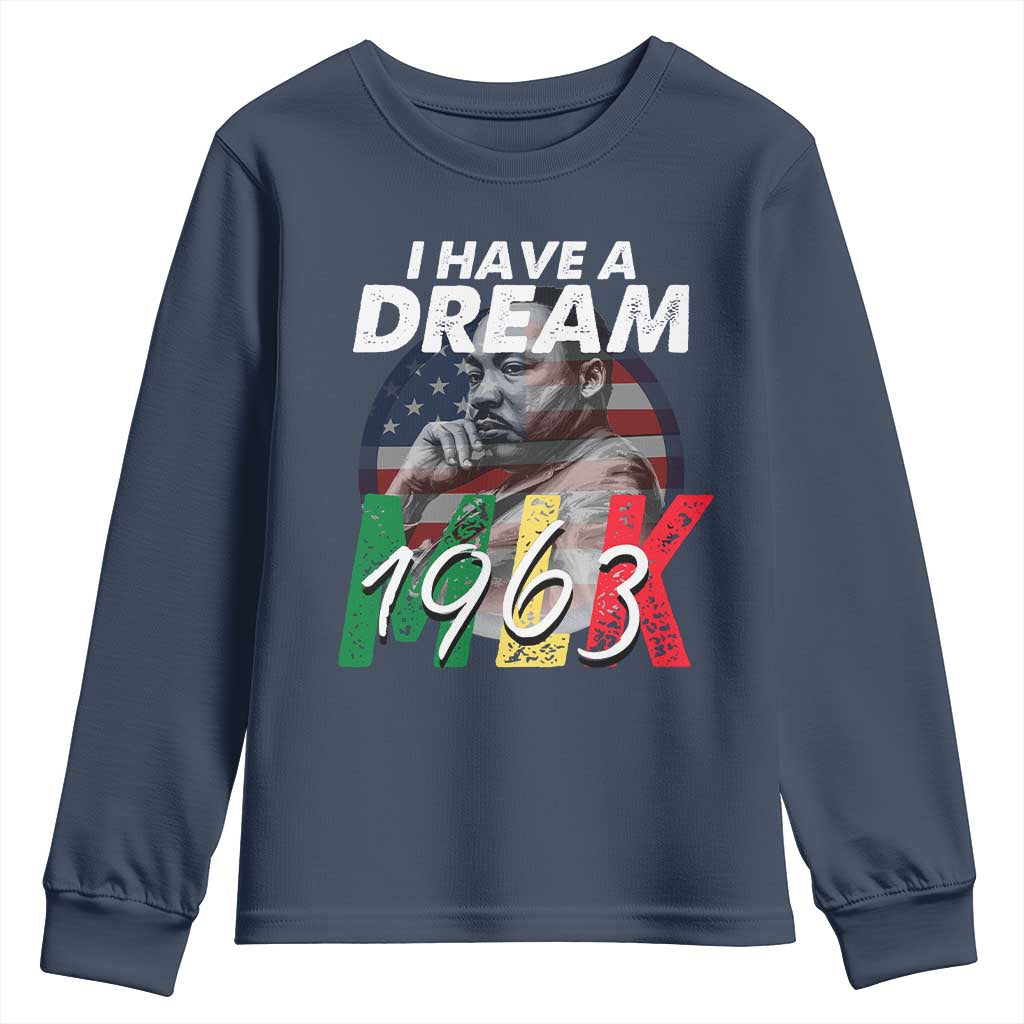 I Have A Dream Martin Luther King Jr MLK 1963 Youth Sweatshirt Black History Month